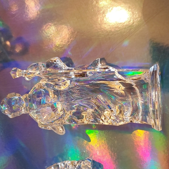 Holy family in acrylic - Picture 3 of 4